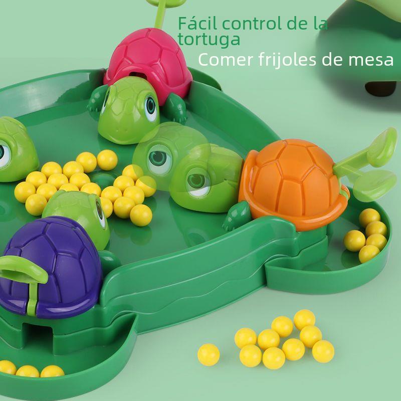 Tiktok internet popular crianças tartaruga feijão-comer brinquedo pai-filho interativo multiplayer jogar jogo de mesa brinquedo educativo