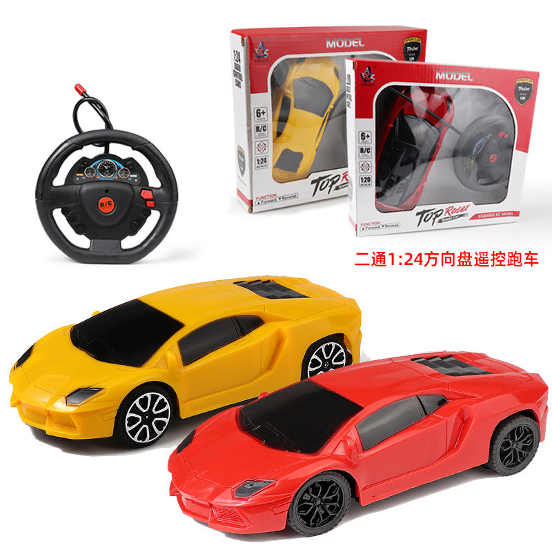 Douyin crianças carro de controle remoto elétrico carro de brinquedo menino quatro rodas rc controle remoto veículo off-road carro de corrida tenda atacado